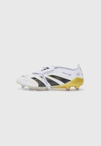 PREDATOR ELITE - Football boots artificial grass - footwear white/core black/gold metallic