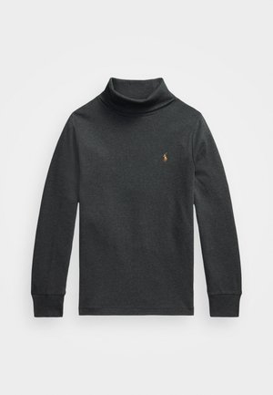 COTTON INTERLOCK ROLL NECK - Jersey de punto - windsor heather