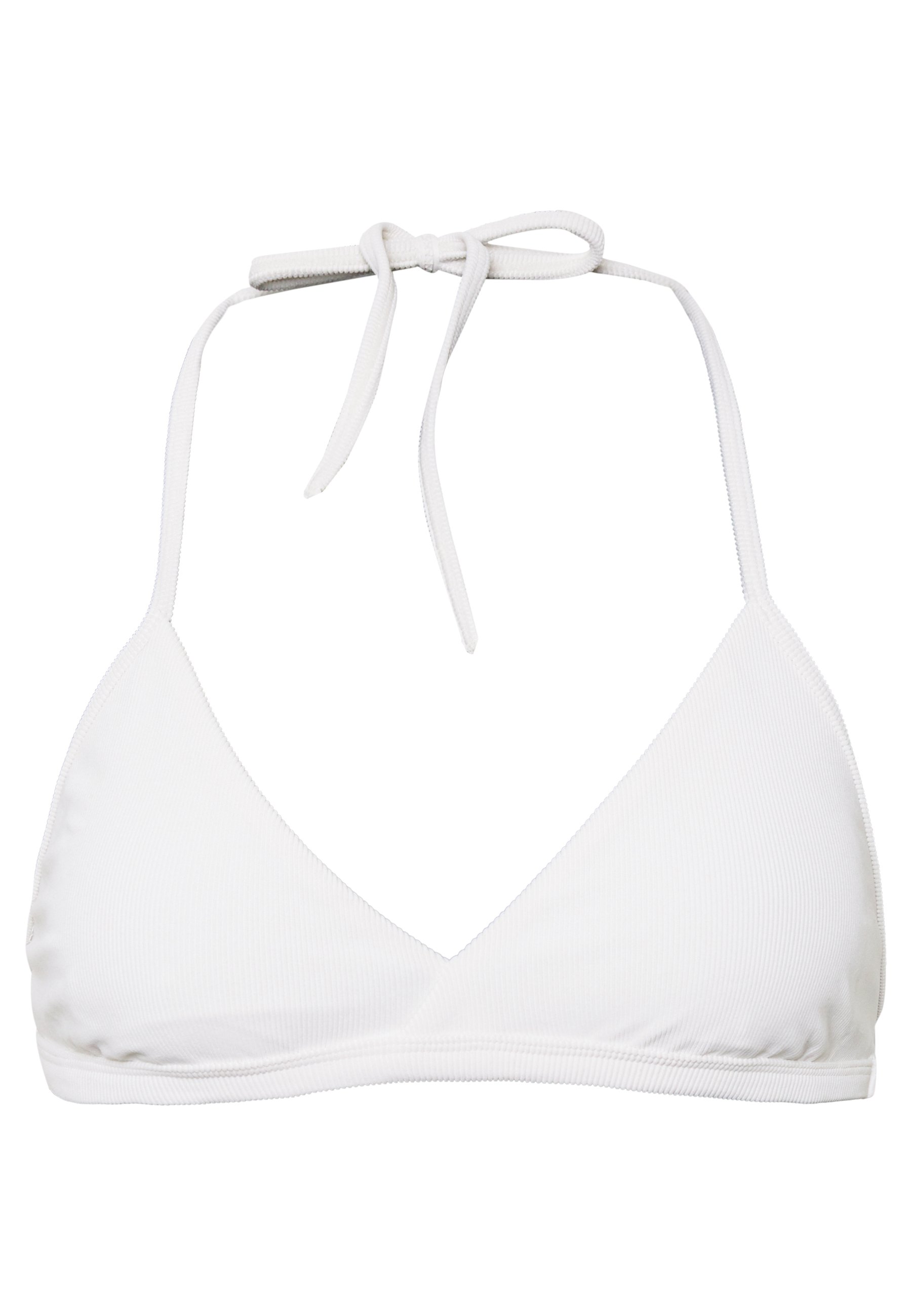 Weekday FARAWAY RIBBED SWIM TOP Bikinitopp white Weekday FARAWAY RIBBED SWIM TOP Bikinitopp white