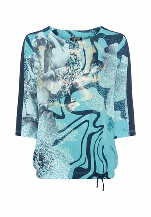 Langarmshirt - blau