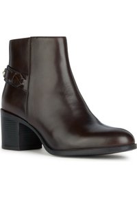 Geox NEW ASHEEL - Stivaletti - coffee