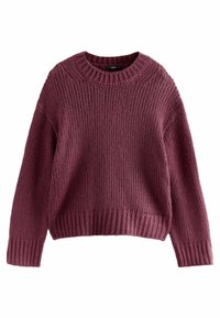 Next FRINGE DETAIL - Svetr - red burgundy