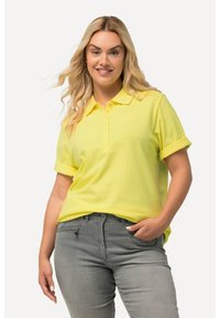 Ulla Popken MANCHES COURTES - Polotričko - lemon yellow