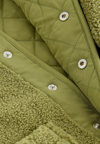 Next BORG-REGULAR FIT - Fleecejakke - green