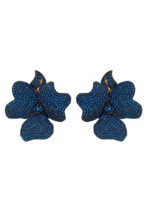FLOWER LARGE  - Earrings - blue