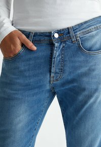 LIU JO SLIM-FIT - Straight leg jeans - blue denim