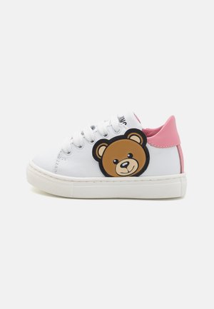MOSCHINO, UNISEX - Sneakers - white/pink