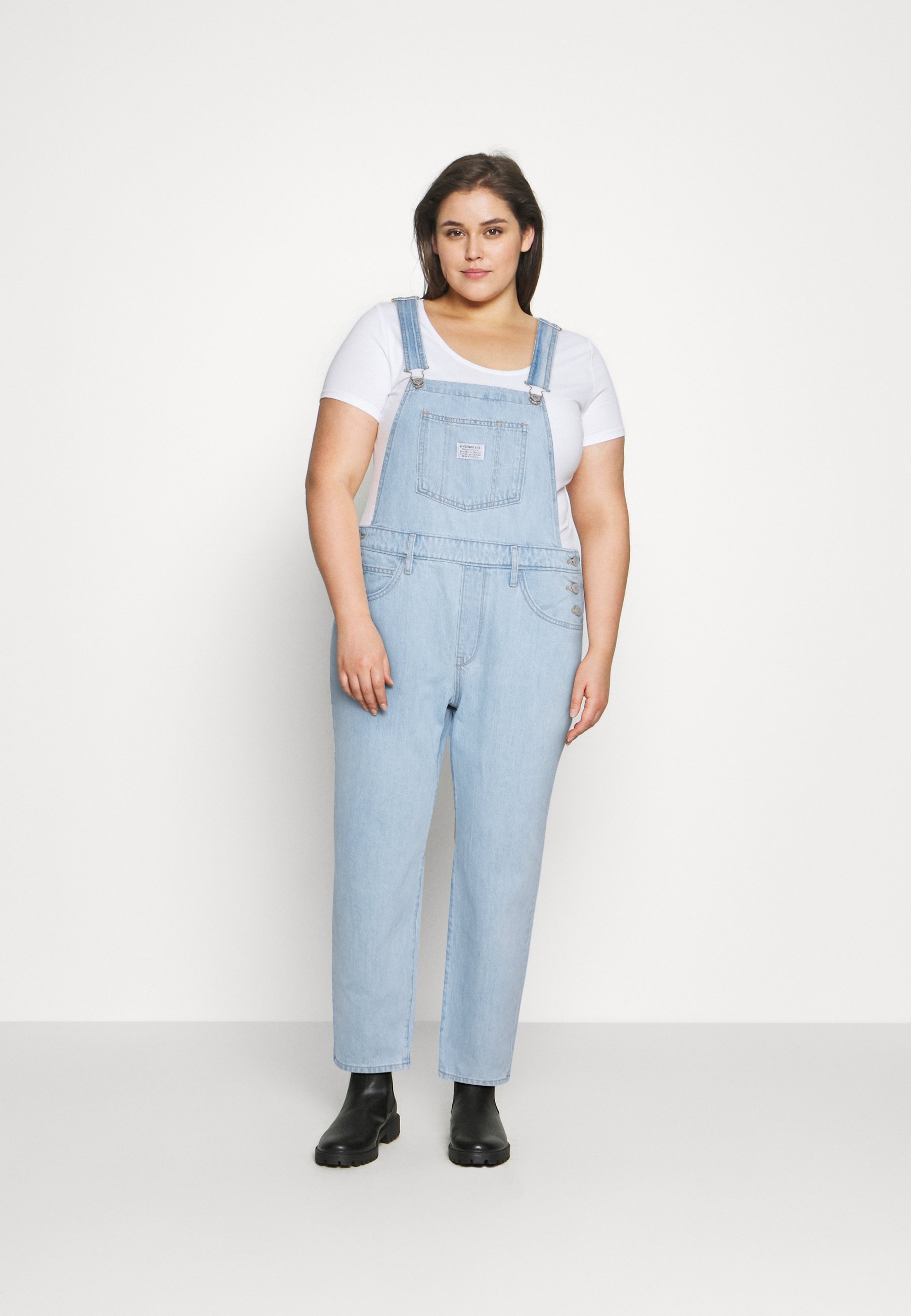 levi plus size dungarees