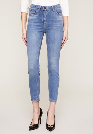 Elara Heren Jeans Slim Fit Broek Denim Stretch Chunkyrayan 16533-Black-38W / 30L