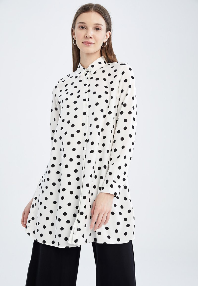 DeFacto N2517AZ, Camicia, Donna, Beige, XS