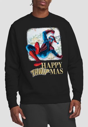 Marvel, SPIDERMAN HAPPY THWIPMAS CHRISTMAS WINDOW - Sweatshirt - black