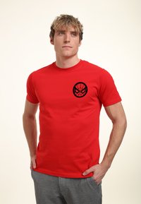 Marvel SPIDER-MAN CLASSIC SPIDER MAN FACE LOGO - T-shirt z nadrukiem