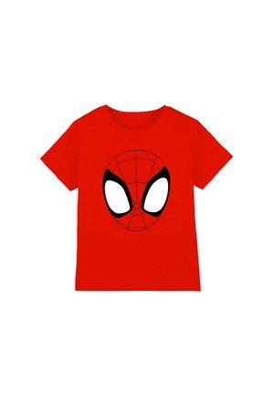 MARVEL SPIDEY AND HIS AMAZING FRIENDS SPIDEY FACE - Print T-shirt - red