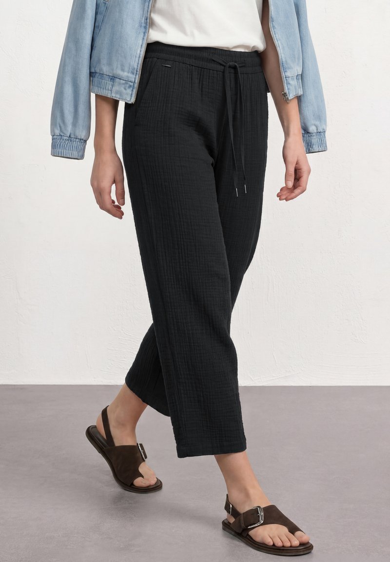 Street One Pantalones - black