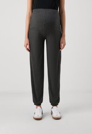 Tracksuit bottoms - mottled dark grey