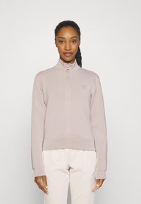 Guess - NEW ALLIE ZIP - Vetoketjullinen college - posh taupe Pienoiskuva 1