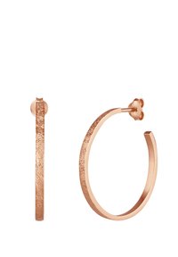 Elli STRUCTURED BASICS - Øreringe - rose gold-coloured