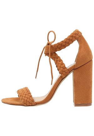 Even&Odd Højhælede sandaletter / Højhælede sandaler - cognac