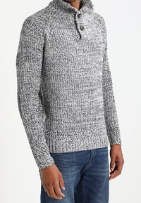 Pier One Maglione - mottled dark grey