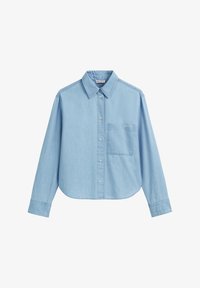 Unselected, light blue wash