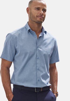 KURZARM - Shirt - blau