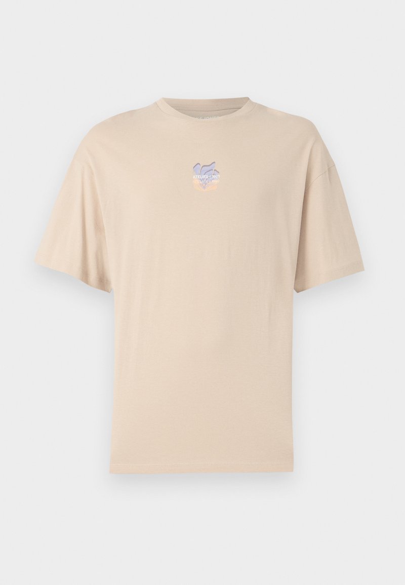 jack & jones T-shirt print beige