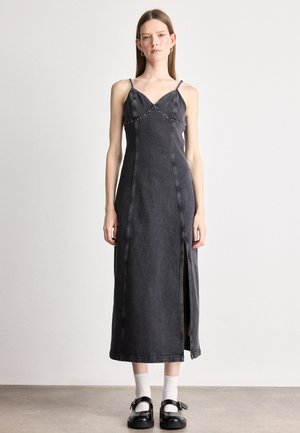 DRESS  - Τζιν φόρεμα - denim black