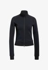 SOFT LUX SLIM TRACK TOP - Sweatjakke - black