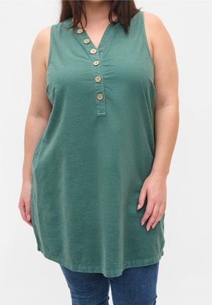 Bluse - dark green