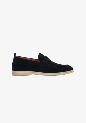 ESTRO, KLASYCZNE BRĄZOWE LOAFERSY MĘSKIE ESTRO ER00119037 40 - Instappers - black