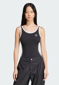 ADICOLOR 3-STRIPES BODYSUIT - Top - black