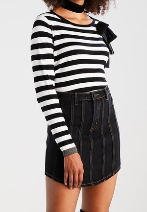 Strickpullover - black