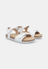Bata Sandaalit nilkkaremmillä - bianco