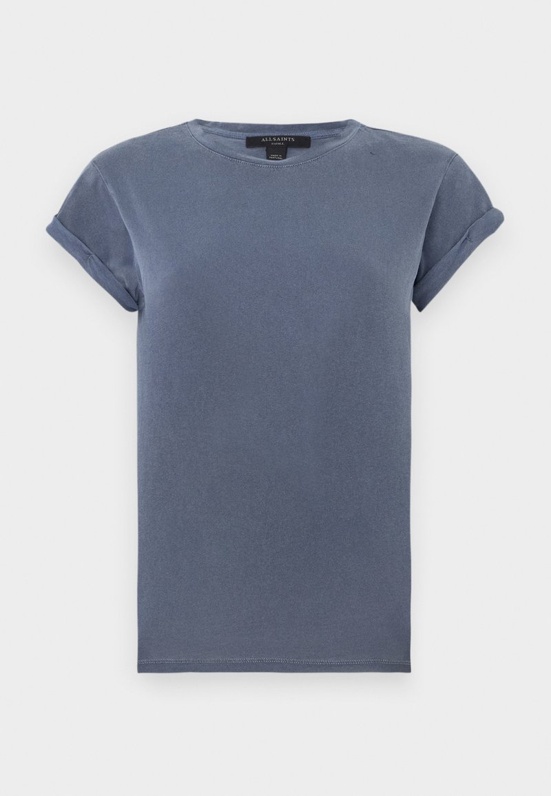 AllSaints T-shirt basic blauw