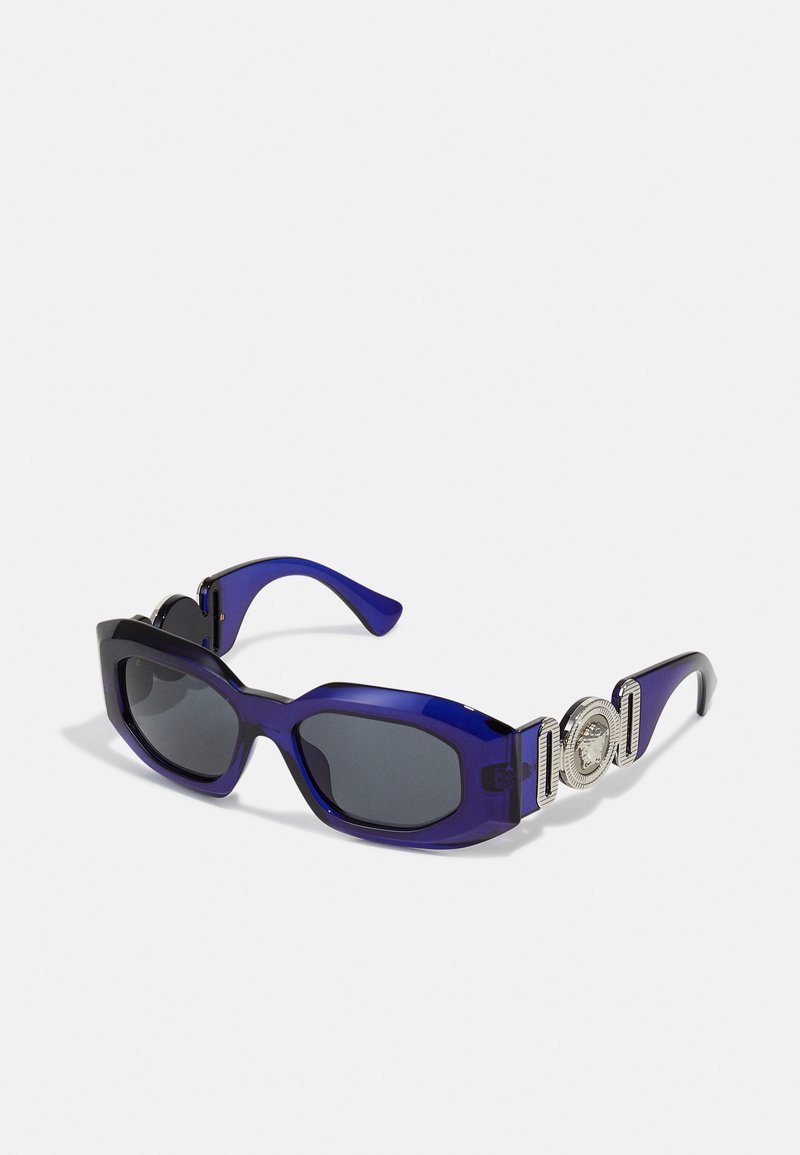 Versace - UNISEX - Sunglasses - transparent dark blue, Enlarge