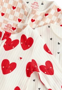 Next REGULAR FIT  VALENTINES TWO WAY ZIP  3 PACK - Magamisriided - red