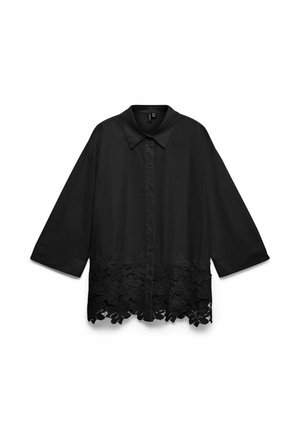 Vero Moda Curve, SHIRT VMCRITTA SHIRT - Skjortebluser - black