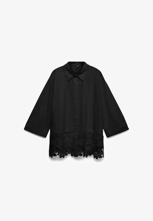 Vero Moda Curve, SHIRT VMCRITTA SHIRT - Hemdbluse - black