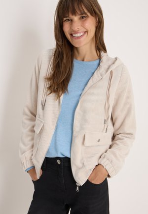 MIT KAPUZE - Giacca leggera - beige
