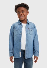 Levi's® - BARSTOW WESTERN SHIRT - Krekls - light blue denim Miniatūras attēls 1