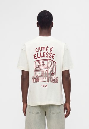 Ellesse, CAFFE TEE - Тениска с щампа - ecru