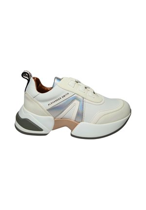 SNEAKER MARBLE - Baskets basses - bianco