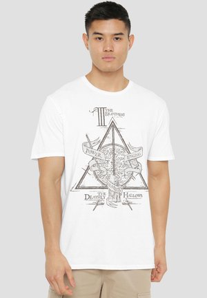 Cotton Soul, HARRY POTTER THREE BROTHERS DEATHLY HALLOWS - T-Shirt print - white