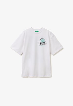 United Colors of Benetton, - T-shirt z nadrukiem