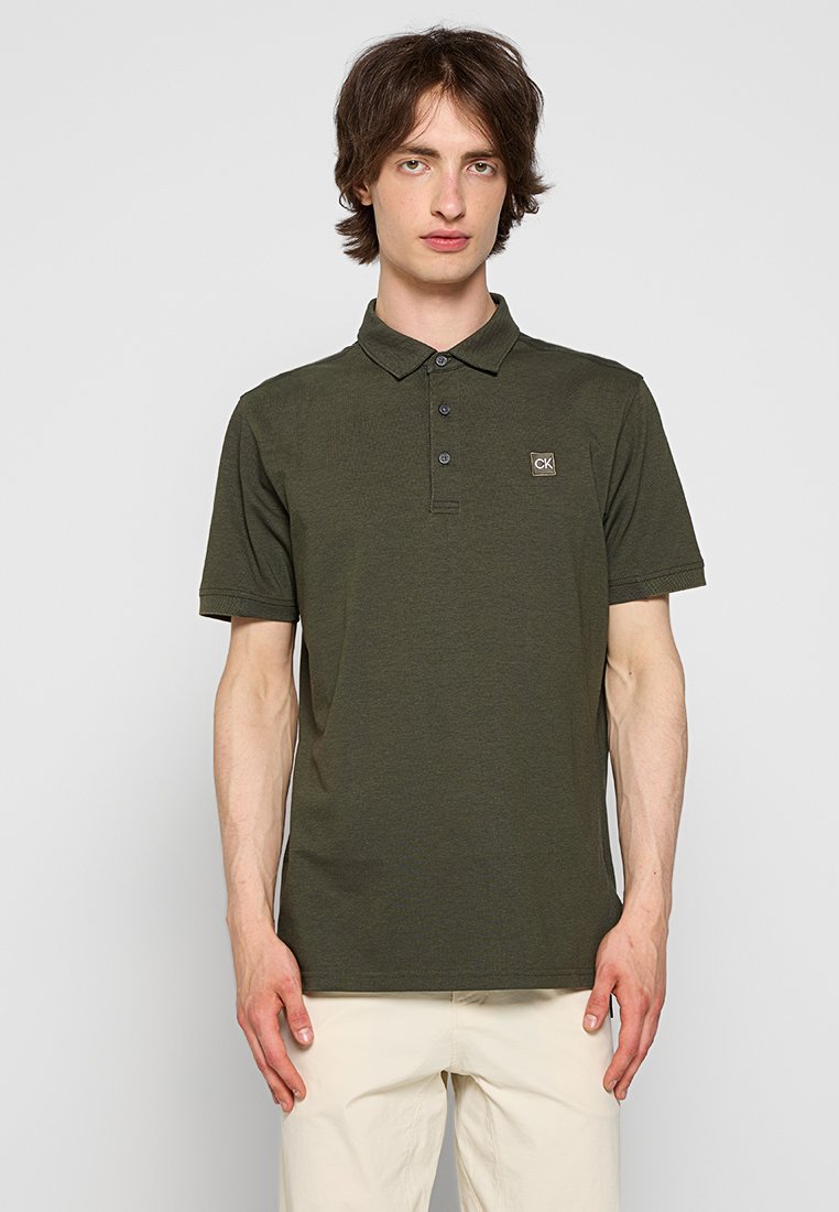 Calvin Klein Golf Poloshirt olijfgroen