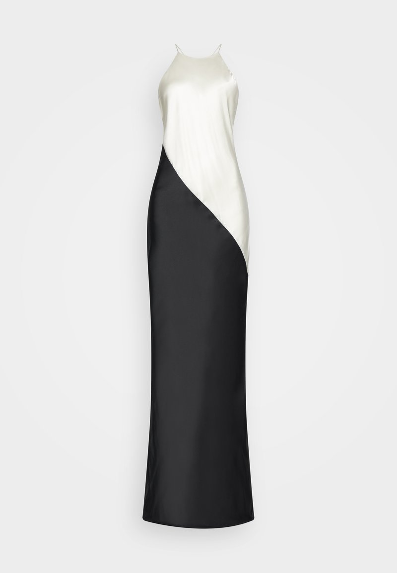 Banana Republic HALTER TWO TONE OPEN BACK BIAS MAXI Cocktail dress