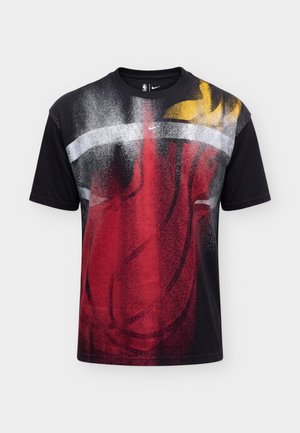 Nike Performance, MIAMI HEAT MIA ICON TEE - Клубно облекло - black
