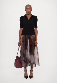 Henrik Vibskov OCTO SKIRT - Trapecinis sijonas - brown