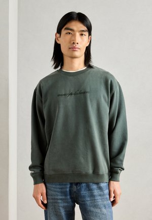 Marc O'Polo DENIM CREW NECK RELAXED - Sweatshirt - teal green