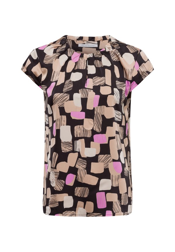 Bluse - mehrfarbig schwarz